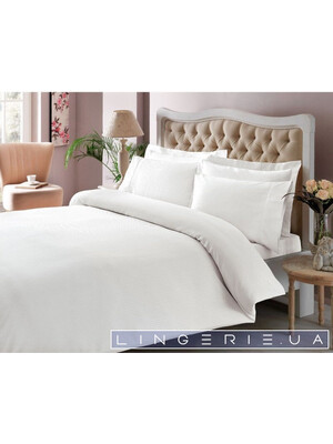 Купить Комплект постельного белья двуспальный King TAC Premium Basic Stripe(сатин) в Украина в Lingerie.ua - Одяг для дому та відпочинку, Фото 1