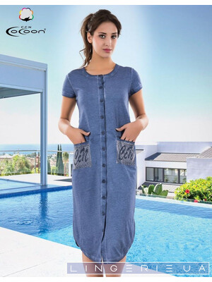 Купить Халат COCOON M40158 в Украина в Lingerie.ua - Одяг для дому та відпочинку, Фото 2