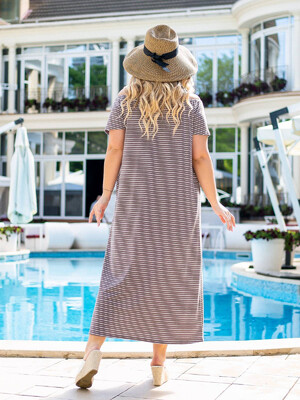 Купить Сарафан женский с открытыми плечами LINGERIE 170249 в Украина в Lingerie.ua - Одяг для дому та відпочинку, Фото 2