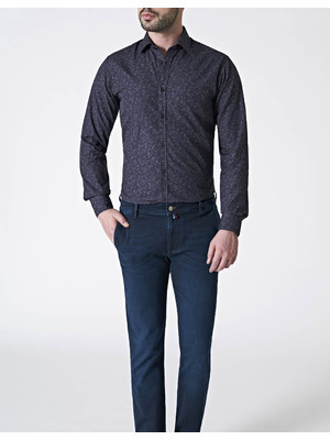 Купить Сорочка чоловіча FORMENTI FW-5025 бавовна Albini в Украина в Lingerie.ua - Одяг для дому та відпочинку, Фото 15