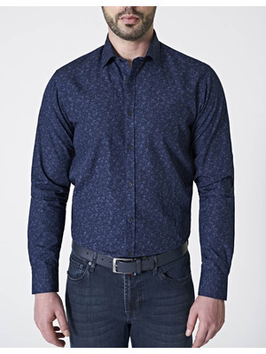 Купить Сорочка чоловіча FORMENTI FW-5025 бавовна Albini в Украина в Lingerie.ua - Одяг для дому та відпочинку, Фото 12