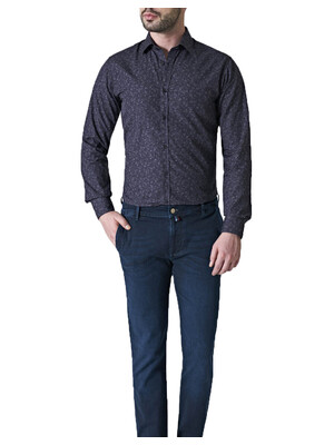 Купить Сорочка чоловіча FORMENTI FW-5025 бавовна Albini в Украина в Lingerie.ua - Одяг для дому та відпочинку, Фото 4