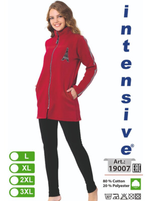 Купить Теплий повсякденний костюм жіночий INTENSIVE 19007 в Украина