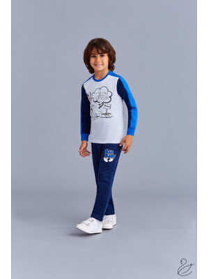 Купить Піжама хлоп RP BAGS BUNNY L9832 байка 3-4-5 в Украина в Lingerie.ua - Одяг для дому та відпочинку, Фото 2