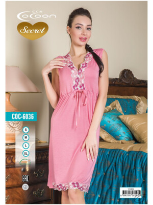 Купить Ночная сорочка COCOON SECRET COC-6036 в Украина в Lingerie.ua - Одяг для дому та відпочинку, Фото 2