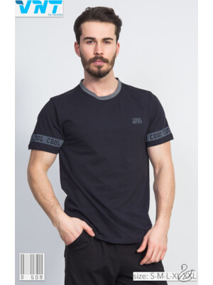 Купить Хлопковая мужская футболка с коротким рукавом VNT D509 в Украина