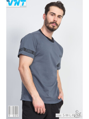 Купить Бавовняна чоловіча футболка з коротким рукавом VNT D509 в Украина в Lingerie.ua - Одяг для дому та відпочинку, Фото 2
