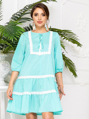 Купить Батистовое платье с кружевом LINGERIE Provence 170437  в Украина в Lingerie.ua - Одяг для дому та відпочинку, Фото 3