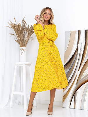 Купить Платье миди с длинным рукавом LINGERIE 170450  в Украина