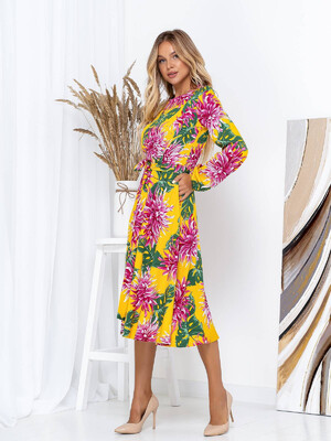 Купить Платье миди с длинным рукавом LINGERIE 170450  в Украина в Lingerie.ua - Одяг для дому та відпочинку, Фото 8