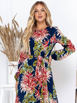 Купить Платье миди с длинным рукавом LINGERIE 170450  в Украина в Lingerie.ua - Одяг для дому та відпочинку, Фото 5