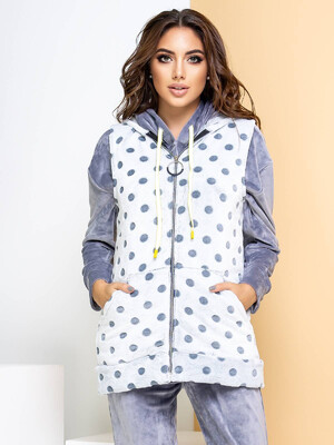 Теплый жилет на молнии LINGERIE 170412 