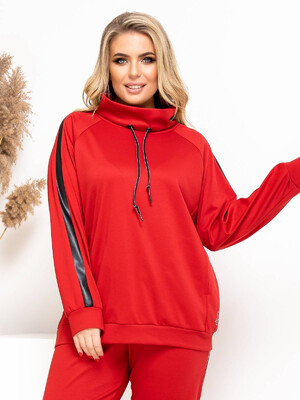 Купить Женский костюм с кожаными вставками LINGERIE 170492 в Украина в Lingerie.ua - Одяг для дому та відпочинку, Фото 9