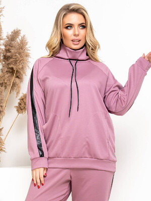 Купить Женский костюм с кожаными вставками LINGERIE 170492 в Украина в Lingerie.ua - Одяг для дому та відпочинку, Фото 7