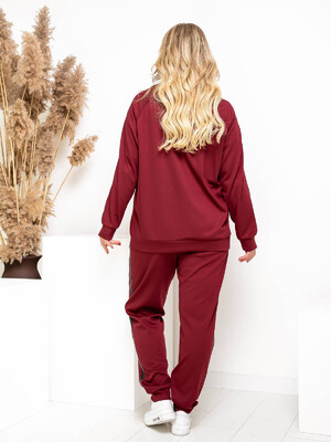 Купить Женский костюм с кожаными вставками LINGERIE 170492 в Украина в Lingerie.ua - Одяг для дому та відпочинку, Фото 6