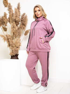 Купить Женский костюм с кожаными вставками LINGERIE 170492 в Украина в Lingerie.ua - Одяг для дому та відпочинку, Фото 4