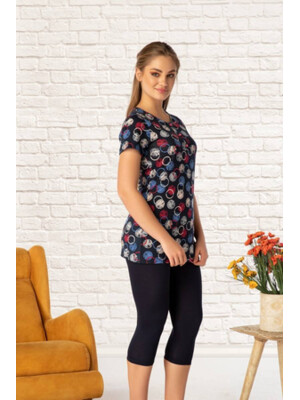 Купить Комплект летний с капри COCOON P50387 в Украина в Lingerie.ua - Одяг для дому та відпочинку, Фото 3