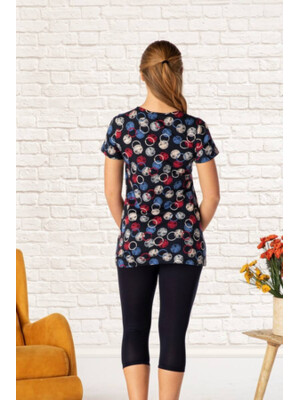 Купить Комплект летний с капри COCOON P50387 в Украина в Lingerie.ua - Одяг для дому та відпочинку, Фото 4