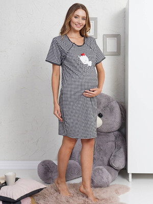 Купить Туника (для беременных и кормящих мам) VIENETTA 0121410738 в Украина в Lingerie.ua - Одяг для дому та відпочинку, Фото 3