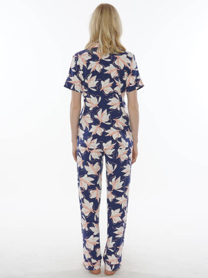 Купить Женская классическая пижама с коротким рукавом VIENETTA 0110250565 в Украина в Lingerie.ua - Одяг для дому та відпочинку, Фото 5