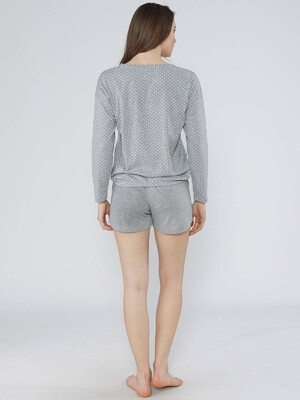 Купить Хлопковый комплект с шортами VIENETTA 1011911404 в Украина в Lingerie.ua - Одяг для дому та відпочинку, Фото 5