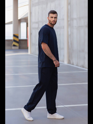 Купить Хлопковые брюки мужские LNGR 170572 в Украина в Lingerie.ua - Одяг для дому та відпочинку, Фото 10