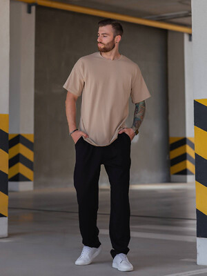 Купить Хлопковые брюки мужские LNGR 170572 в Украина в Lingerie.ua - Одяг для дому та відпочинку, Фото 7