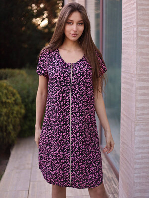 Купить Халат из штапеля на молнии LINGERIE 170595 в Украина в Lingerie.ua - Одяг для дому та відпочинку, Фото 61