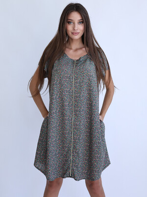 Купить Халат из штапеля на молнии LINGERIE 170595 в Украина в Lingerie.ua - Одяг для дому та відпочинку, Фото 13