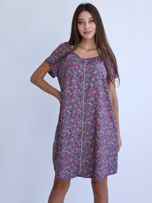 Купить Халат из штапеля на молнии LINGERIE 170595 в Украина в Lingerie.ua - Одяг для дому та відпочинку, Фото 6