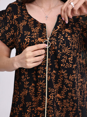 Купить Халат из штапеля на молнии LINGERIE 170595 в Украина в Lingerie.ua - Одяг для дому та відпочинку, Фото 24