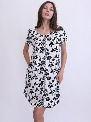Купить Халат из штапеля на молнии LINGERIE 170595 в Украина в Lingerie.ua - Одяг для дому та відпочинку, Фото 11