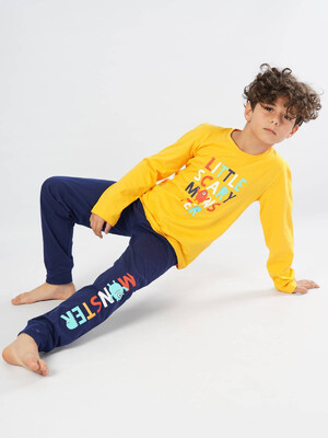 Купить Хлопковый домашний комплект с длинным рукавом VIENETTA 1040250000 в Украина в Lingerie.ua - Одяг для дому та відпочинку, Фото 2