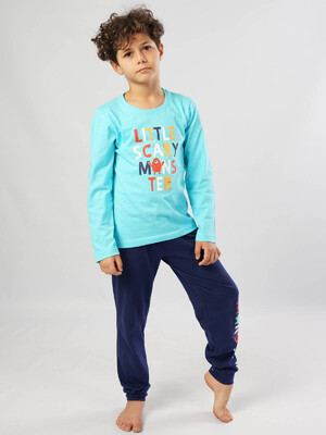 Купить Хлопковый домашний комплект с длинным рукавом VIENETTA 1040250000 в Украина в Lingerie.ua - Одяг для дому та відпочинку, Фото 3