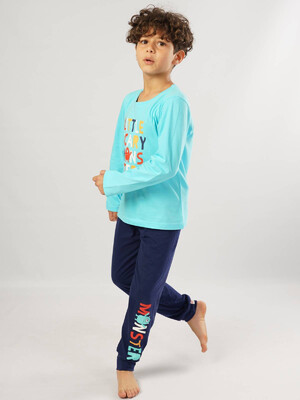 Купить Хлопковый домашний комплект с длинным рукавом VIENETTA 1040250000 в Украина в Lingerie.ua - Одяг для дому та відпочинку, Фото 4