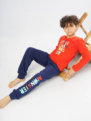 Купить Хлопковый домашний комплект с длинным рукавом VIENETTA 1040250000 в Украина в Lingerie.ua - Одяг для дому та відпочинку, Фото 6