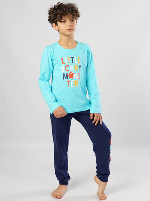 Купить Хлопковый домашний комплект с длинным рукавом VIENETTA 1040250000 в Украина в Lingerie.ua - Одяг для дому та відпочинку, Фото 8