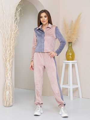 Купить Велюровый костюм с брюками LINGERIE 170610  в Украина в Lingerie.ua - Одяг для дому та відпочинку, Фото 4