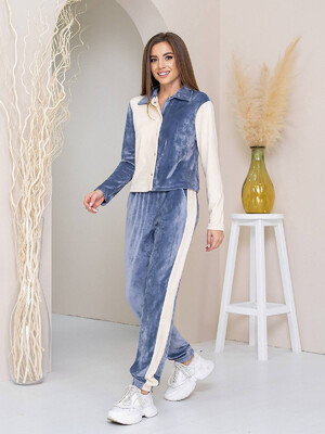 Купить Велюровый костюм с брюками LINGERIE 170610  в Украина в Lingerie.ua - Одяг для дому та відпочинку, Фото 5