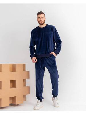 Купить Велюровый костюм с длинным рукавом LNGR 170637 в Украина в Lingerie.ua - Одяг для дому та відпочинку, Фото 2