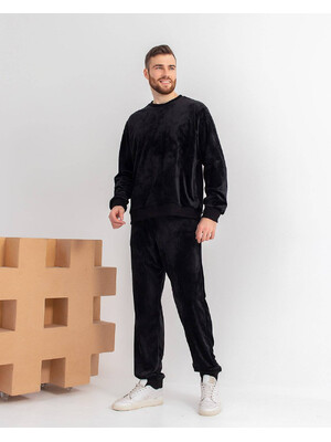 Купить Велюровый костюм с длинным рукавом LNGR 170637 в Украина в Lingerie.ua - Одяг для дому та відпочинку, Фото 10