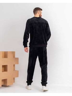 Купить Велюровый костюм с длинным рукавом LNGR 170637 в Украина в Lingerie.ua - Одяг для дому та відпочинку, Фото 9