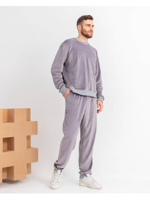 Купить Велюровый костюм с длинным рукавом LNGR 170637 в Украина в Lingerie.ua - Одяг для дому та відпочинку, Фото 13