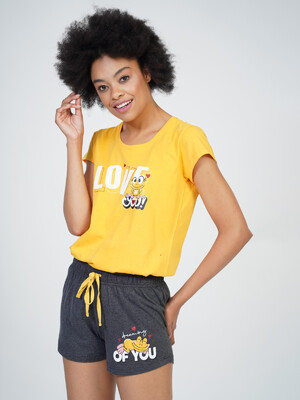 Купить Хлопковый комплект с шортами VIENETTA 1090710000 в Украина в Lingerie.ua - Одяг для дому та відпочинку, Фото 5