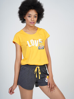 Купить Хлопковый комплект с шортами VIENETTA 1090710000 в Украина в Lingerie.ua - Одяг для дому та відпочинку, Фото 3