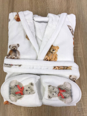 Купить Халат бамбуковый с тапочками MAISON D'OR Tobi в Украина в Lingerie.ua - Одяг для дому та відпочинку, Фото 2