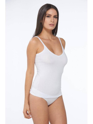 Купить Хлопковая майка на тонких бретельках SEVIM 10085 в Украина в Lingerie.ua - Одяг для дому та відпочинку, Фото 2