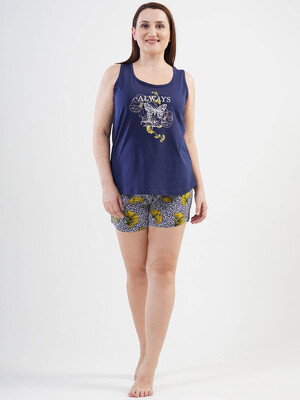 Купить Хлопковый комплект с шортами VIENETTA 1121250725 в Украина в Lingerie.ua - Одяг для дому та відпочинку, Фото 2