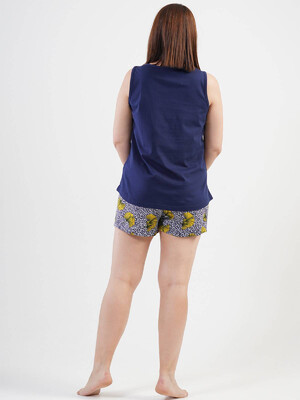 Купить Хлопковый комплект с шортами VIENETTA 1121250725 в Украина в Lingerie.ua - Одяг для дому та відпочинку, Фото 4