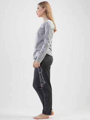 Купить Комплект женский  пижама VIENETTA 2010712797 из хлопка в Украина в Lingerie.ua - Одяг для дому та відпочинку, Фото 4